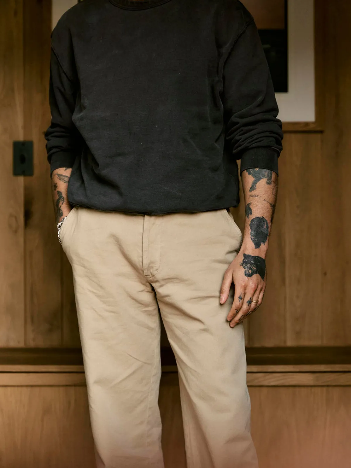 Imogene + Willie wilkison trouser in field tan