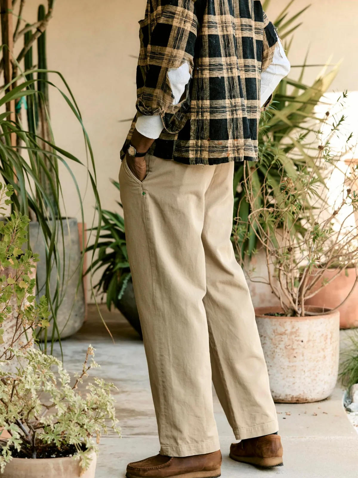Imogene + Willie wilkison trouser in field tan